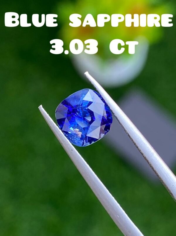BLUE SAPPHIRE 3.03 CT