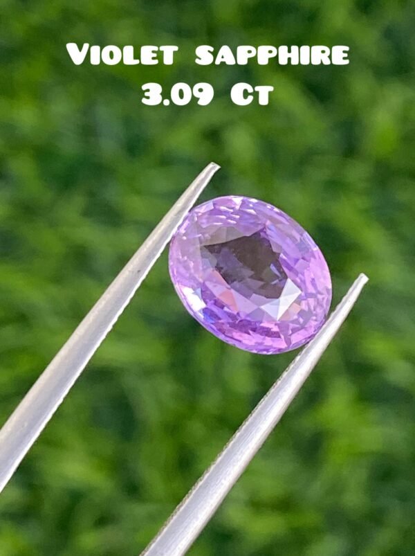 VIOLET SAPPHIRE (N) 3.09 CT