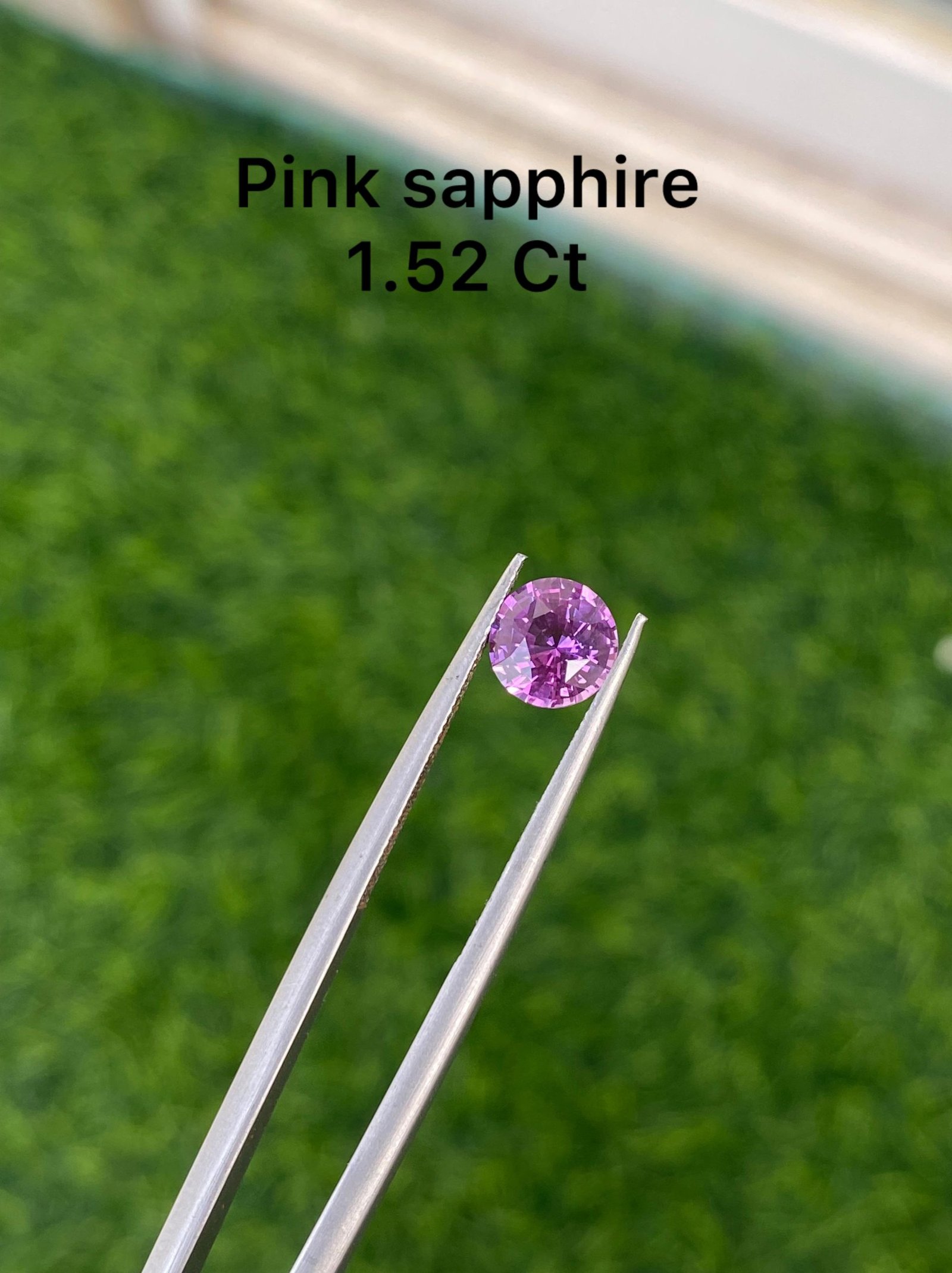 PINK SAPPHIRE 1.52 CT
