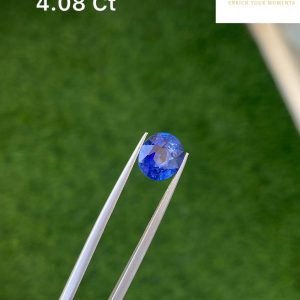 Royal Blue Sapphire - 4.08 CT