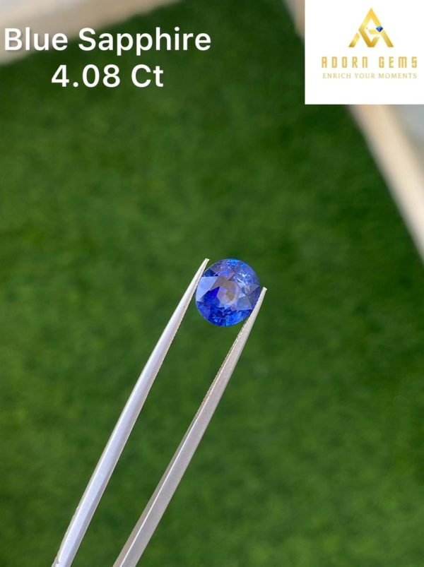 Blue Sapphire - 4.08 CT